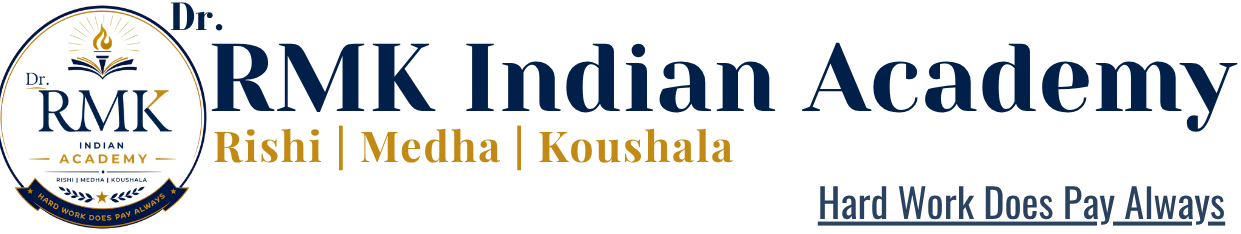 Dr. RMK Indian Academy Logo