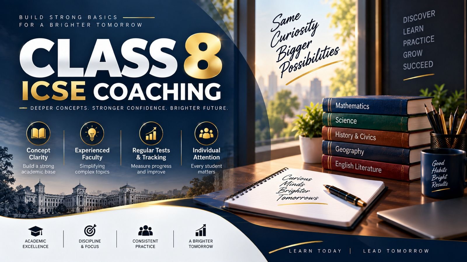 Dr. RMK Indian Academy Class 8th ICSE Coaching