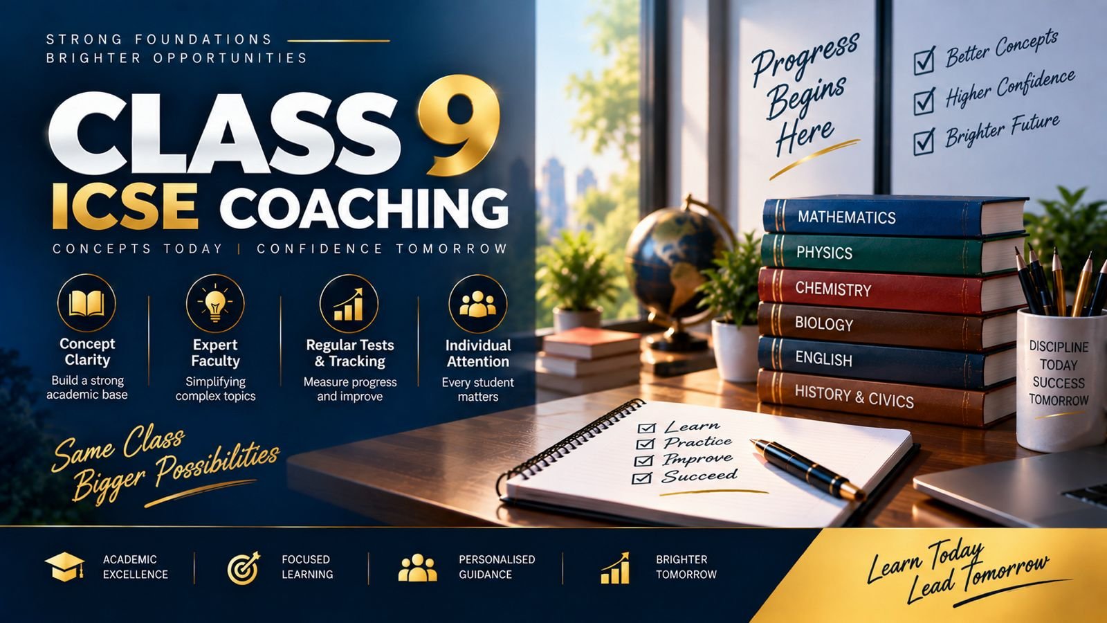 Dr. RMK Indian Academy Class 9th ICSE Coaching
